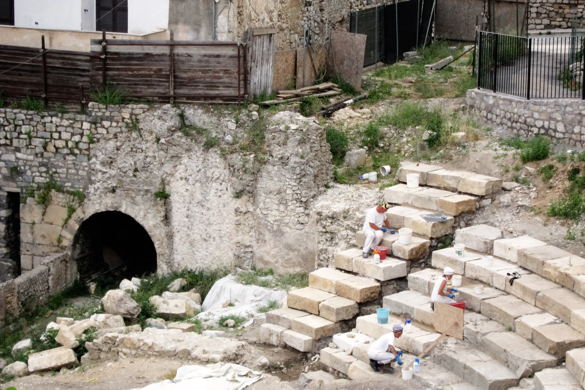 Hadrianus Villası'nda Cumhuriyet Dönemi Yeraltı Odası Bulundu