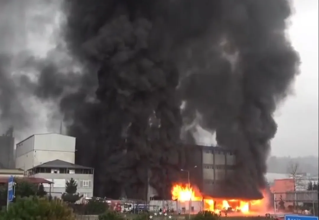 Trabzon'da Fındık Deposu Yangını: Büyük Hasar Endişesi, Tahliyeler Sürüyor